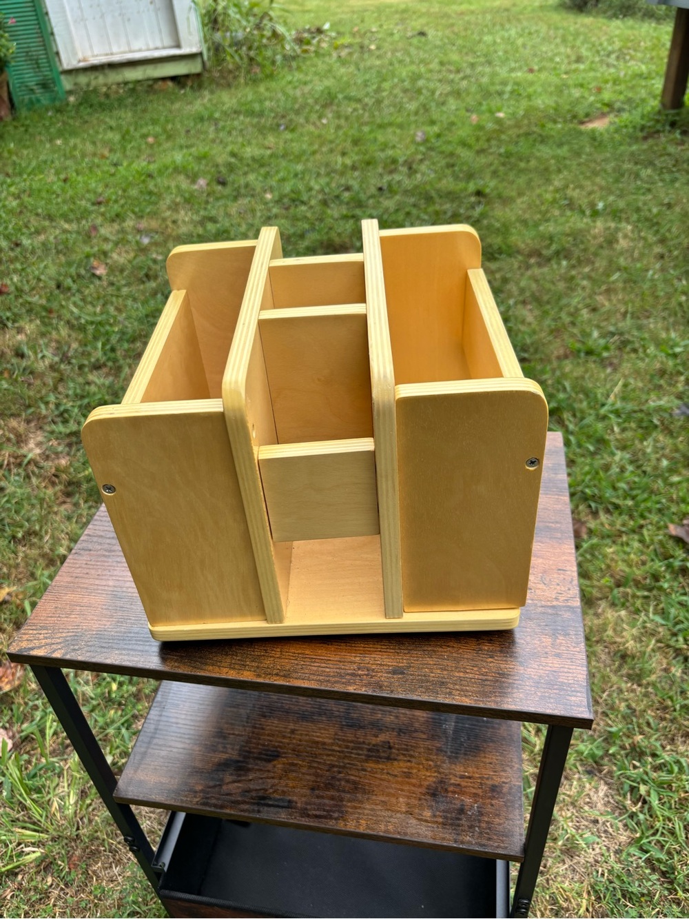 Teachers  One-Piece Rotating Supply Caddy –new in box  needs assembly